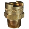 Dixon N Bowes Interchange Bowes Pneumatic Coupler, 1/2 in, Quick-Connect x MNPT, Brass 4NM6-B